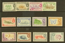 \Y 1953-62\Y Complete Definitive Set, SG 179/90, Never Hinged Mint (12 Stamps) For More Images, Please Visit Http://www. - British Honduras (...-1970)