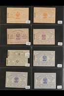 \Y BOOKLETS\Y 1953-1976 Comprehensive Collection Of All Different Never Hinged Mint Complete Booklets Housed In A Bookle - Other & Unclassified