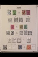 \Y STATES & DEPARTMENTS\Y 1860's-1900's MINT & USED COLLECTION On Pages, All Different, Includes Antioquia, Bolivar, Bog - Colombie