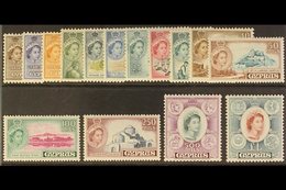 \Y 1955-60\Y Definitives Complete Set, SG 173/87, Never Hinged Mint. (15 Stamps) For More Images, Please Visit Http://ww - Andere & Zonder Classificatie