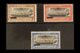 \Y 1926\Y Inauguration Of Port Fuad 5m, 10m And 15m, SG 141/43, Fine Mint. (3 Stamps) For More Images, Please Visit Http - Other & Unclassified