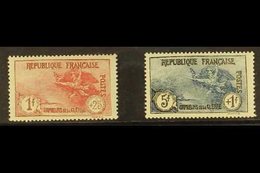 \Y 1926-27\Y War Orphans Fund 1f + 25c Carmine & 5f &1f Blue, Yv 231/2, SG 452/3, Never Hinged Mint (2 Stamps) For More  - Andere & Zonder Classificatie