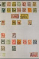 \Y NEW CALEDONIA\Y 1905-2006. An EXTENSIVE USED Collection Presented On Album Pages. ALL DIFFERENT With A Plethora Of Co - Other & Unclassified