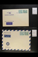 \Y AIRMAIL POSTAL STATIONERY PRINTED TO PRIVATE ORDER\Y 1952-1978 All Different Very Fine Unused Collection On Stock Pag - Other & Unclassified