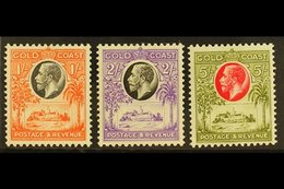 \Y 1928\Y Castle 1s To 5s, SG 110/112, Fine Mint. (3) For More Images, Please Visit Http://www.sandafayre.com/itemdetail - Goudkust (...-1957)