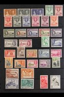 \Y 1937-1949 KGVI COMPLETE VERY FINE MINT\Y A Delightful Complete Basic Run From The 1937 Coronation (SG 117) Right Thro - Goudkust (...-1957)