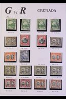 \Y 1937-51 FINE MINT COLLECTION\Y An Attractive All Different Collection Which Includes 1938-50 Definitives Good Range O - Grenada (...-1974)