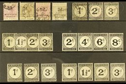 \Y POSTAGE DUES\Y 1892 - 1952 Mint And Used Collection With 1906 Set Mint, 1921 Set Mint, And 1892 Surcharges To 1952 (S - Grenade (...-1974)