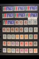 \Y 1937-52 KGVI MINT ACCUMULATION.\Y Includes 1937 Coronation Set X7, 1938-52 Definitives With Some Shades & Perf Varian - Autres & Non Classés