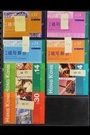 \Y 1997-2002 BOOKLETS\Y A Delightful Complete Run From 1997 Waterfront Set Through To 2002 Masks, SG SB43/SB58, Very Fin - Andere & Zonder Classificatie