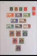 \Y 1937-51 VERY FINE MINT KGVI COLLECTION\Y Written Up On Pages, Incl. 1937-40 Set, 1940-43 Set, 1948 Gandhi Set, 1949-5 - Sonstige & Ohne Zuordnung