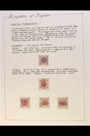 \Y NAPLES\Y 1859 - 1861 Engraved Postal Forgeries - Superb Collection Written Up On Display Pages, Several With Expert C - Non Classés