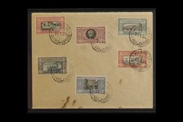 \Y 1923\Y Manzoni Set, Sass S29, Complete Used On Cover, Cancelled With Milano 28. 1. 24 Cds Cancels (last Day Of Validi - Unclassified