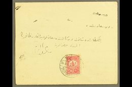 \Y TRIPOLI (LIBYA) 1909\Y (May) Envelope Bearing 20pa To Instanbul, With Good Clear Bilingual Tripoli Cds, Arrival Mark  - Other & Unclassified