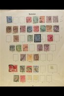 \Y 1860-1935 MINT & USED MISCELLANY\Y On Album Pages With QV Used To 2s, KGV With Used To 2s, Mint Includes 1912-20 Rang - Jamaica (...-1961)
