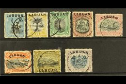 \Y 1894-96\Y Pictorial 2c To 24c SG 63/74, Attractive Cds Used. (8 Stamps) For More Images, Please Visit Http://www.sand - North Borneo (...-1963)