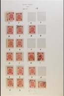 \Y 1918 TO 1921 FIRST DESIGNS - A SPECIALISTS COLLECTION.\Y A Spectacular Collection On 34 Pages Of Mint And Used Stamps - Lettonia