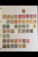 \Y 1867-1937 MINT & USED RANGES\Y On Various Pages, Includes 1867 8c On 2a Used, 1867-72 Vals To 32c & 96c (x3, One Perf - Straits Settlements