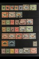 \Y KEDAH\Y 1912-1959 USED COLLECTION On Stock Pages, All Different, Includes 1912 Set To 50c, 1919-21 Set, 1921-32 Set T - Other & Unclassified