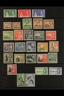 \Y 1937-52 COMPLETE MINT KGVI COLLECTION\Y Presented On A Pair Of Stock Pages, A Complete "Basic" Collection From The 19 - Malta (...-1964)