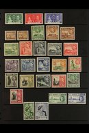 \Y 1937-52 COMPLETE MINT KGVI COLLECTION\Y Presented On A Pair Of Stock Pages, A Complete "Basic" Collection From The 19 - Malte (...-1964)