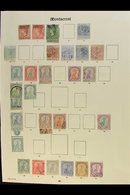 \Y 1876-1936 MINT & USED COLLECTION.\Y A Most Useful Range, Presented On Printed Pages With (used Unless Stated Otherwis - Montserrat