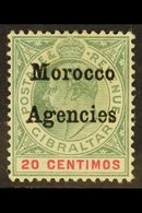 \Y 1903-05\Y 20c Grey-green & Carmine Overprint With "CD" SIDEWAYS Variety, SG 19a, Very Fine Mint, Fresh. For More Imag - Other & Unclassified