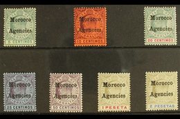 \Y BRITISH\Y 1903-05 KEVII CA Watermark Set, SG 17/23, Very Fine Mint (7 Stamps) For More Images, Please Visit Http://ww - Other & Unclassified