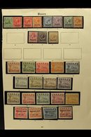 \Y 1916-1935 MINT COLLECTION\Y In Hingeless Mounts On A Page, Inc 1916-23 Opts Most Vals To 1s, 1924-48 Set Mostly Shiny - Nauru