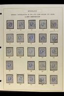 \Y 1872 NUMERAL POSTMARKS ON KING WILLIAM III ISSUES.\Y An Interesting Collection Of Used Stamps With Values To 2.50g Ni - Sonstige & Ohne Zuordnung
