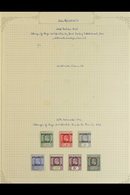 \Y ENGLISH: 1910-49 FINE MINT COLLECTION\Y Neatly Presented On Album Pages & Includes 1910 Set, 1911 Set, 1921 Set, 1924 - Autres & Non Classés