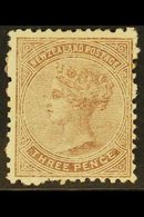 \Y 1874\Y 3d Brown, Sideface, Perf 12½ On White Paper, SG 154, Very Fine Mint Large Part Og For More Images, Please Visi - Andere & Zonder Classificatie