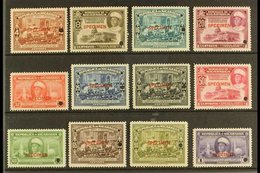 \Y 1940\Y Air President's Visit Complete Set With "SPECIMEN" Overprints (SG 1034/45, Scott C241/52), Very Fine Never Hin - Nicaragua