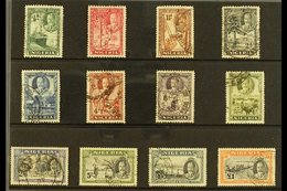 \Y 1936\Y Definitive Pictorial Set, SG 34/45, Cds Used (12 Stamps) For More Images, Please Visit Http://www.sandafayre.c - Nigeria (...-1960)