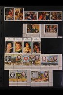 \Y 1967-1987 SUPERB NEVER HINGED MINT COLLECTION\Y On Stock Pages, ALL DIFFERENT Complete Sets & Mini-sheets, Includes 1 - Niue