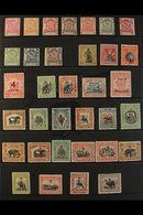 \Y 1888-1931 ALL DIFFERENT OLD TIME MINT COLLECTION\Y Presented On Stock Pages. A Generally Fine/very Fine Condition Ran - Borneo Del Nord (...-1963)