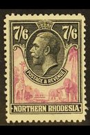 \Y 1925-9\Y 7s6d Rose-purple & Black, SG 15, Fine Mint. For More Images, Please Visit Http://www.sandafayre.com/itemdeta - Noord-Rhodesië (...-1963)