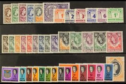 \Y 1953-63 COMPLETE MINT COLLECTION.\Y A Complete QEII Mint Collection From The 1953 Rhodes Set To The 1963 Definitive S - Rhodésie Du Nord (...-1963)