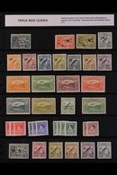 \Y 1910-2001 MINT & USED COLLECTION / ACCUMULATION\Y Begins With Range Of NEW GUINEA With 1939 Airmails To 4d Mint, 1931 - Papoea-Nieuw-Guinea