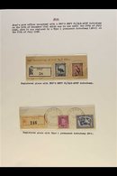 \Y AUSTRALIA USED IN:\Y A Pretty Range Of Stamps Mainly On Pieces With Clear Cds's Incl. Relief, PMS Dept, Abua, Postal  - Papoea-Nieuw-Guinea