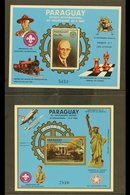 \Y 1985\Y Air Rotary International Both Mini-sheets (Scott C594/95, Michel Blocks 412/13), Superb Never Hinged Mint, Ver - Paraguay