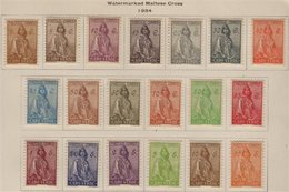 \Y CAPE VERDE\Y 1934 Ceres Definitive Set, SG 270/88, Very Fine Mint (19 Stamps) For More Images, Please Visit Http://ww - Andere & Zonder Classificatie