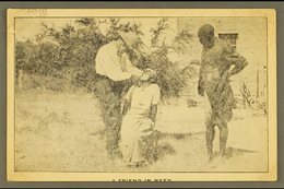 \Y 1914 MISSIONARY POSTAL HISTORY\Y PICTURE POST CARD Printed By The Rhodesian Mission Press, Titled "A Friend In Need"  - Autres & Non Classés