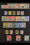 \Y 1902-36 TWO KINGS MINT COLLECTION\Y An Attractive Collection Presented On Stock Pages That Includes KEVII 1902 Set, 1 - Sainte-Hélène