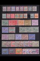 \Y 1903-1935 FINE MINT COLLECTION\Y On A Stock Page, Virtually All Different With A Few Shades, Includes 1903 Most Vals  - St.Kitts-et-Nevis ( 1983-...)