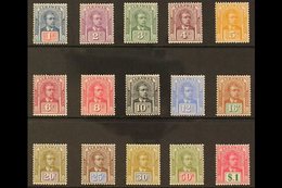 \Y 1928-29\Y Sir Charles Vyner Brooke Complete Set, SG 76/90, Never Hinged Mint, Fresh. (15 Stamps) For More Images, Ple - Sarawak (...-1963)