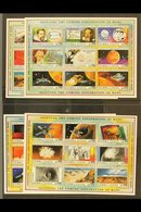 \Y 1990\Y Exploration Of Mars Complete Set, SG 1380/1415, As Superb Never Hinged Mint Se-tenant SHEETLETS, Fresh. (4 She - Sierra Leone (...-1960)