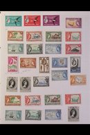 \Y 1953-2009 EXTENSIVE FINE MINT COLLECTION.\Y An Attractive QEII Collection With Most Definitive Sets Complete, Plus Nu - Iles Salomon (...-1978)
