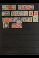 \Y 1903-21 FINE USED COLLECTION\Y Incl. 1903 Opt At Foot QV 2½a To 1r, 1905-11 2½a To 12a (both Papers), 1912-19 Set To  - Somaliland (Protectoraat ...-1959)