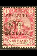 \Y MAFEKING SIEGE\Y 1900 3d On 1d Carmine Of Cape Of Good Hope, SG 3, Fine Used With May 14th Cds. For More Images, Plea - Unclassified